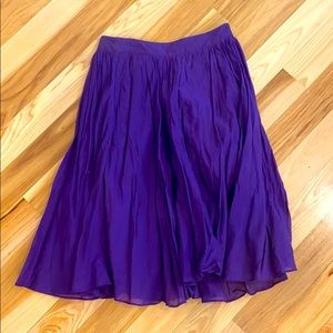 High waisted Mid Length Skirt
